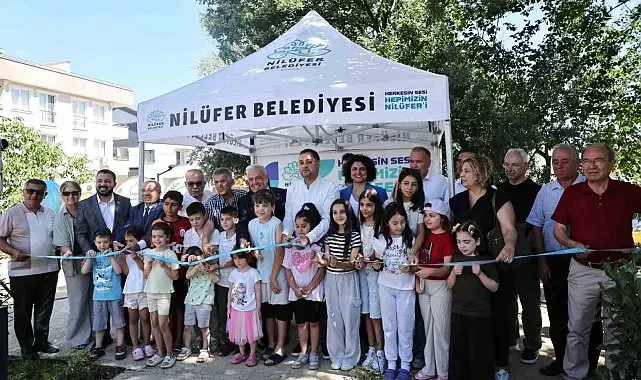 Nilüfer'de Çalı Mehmetçik Parkı açıldı