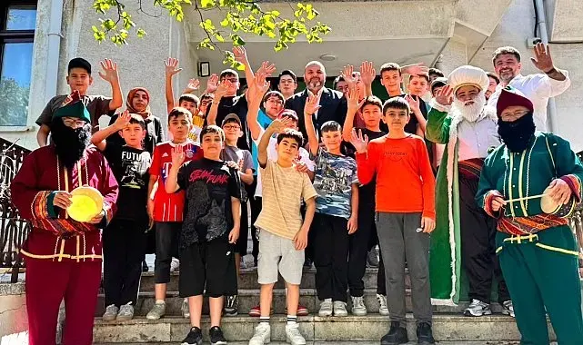 Müftü İrfan Açık, Yaz Kur'an Kursu öğrencileriyle Çamlıca Tabiat Parkı'nda buluştu