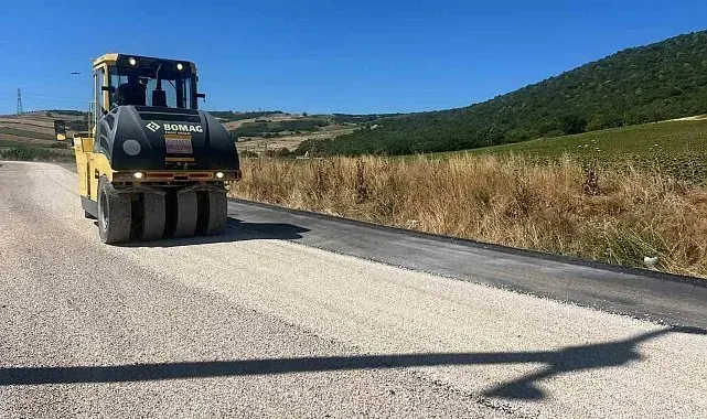 Karacabey ve Mustafakemalpaşa'da yollar yenileniyor