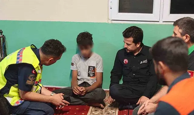 Kahramanmaraş'ta kayıp olarak aranan 12 yaşındaki çocuk sağ bulundu