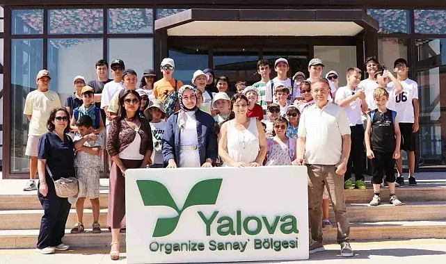 Robotik kodlama öğrencilerinden Yalova OSB'ye teknik gezi