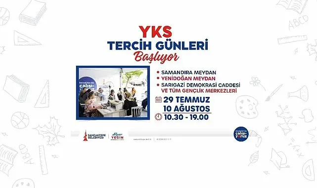 Sancaktepe Belediyesi'nden üniversite adaylarına ücretsiz tercih danışmanlığı
