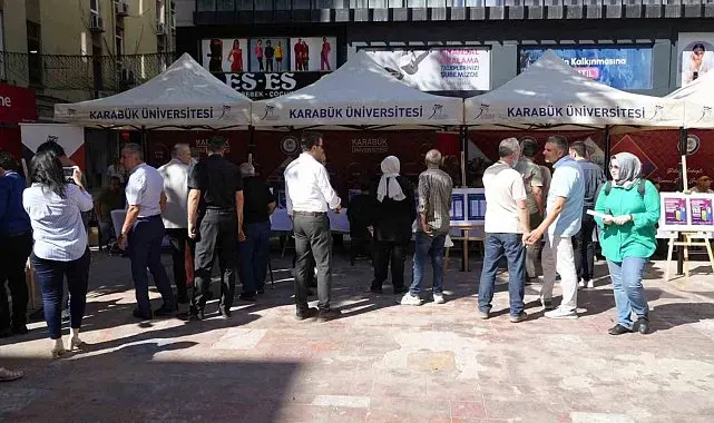 KBÜ, şehir merkezinde geleceğin mesleklerini tanıttı
