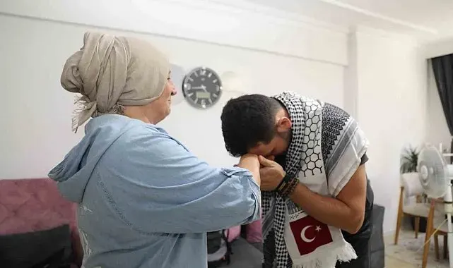 Ailesiyle vedalaştı, zulme 'dur' demek için Filistin'e yola çıktı