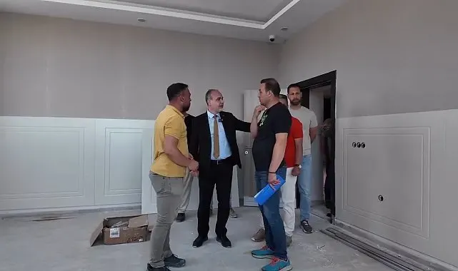 NÖHÜ Spor Bilimleri Fakültesi'nin yeni binası eğitim öğretime hazırlanıyor