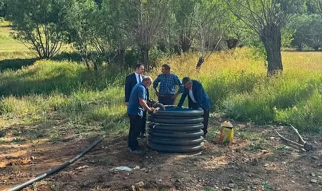 Demirözü Kaymakamı Ahat köylerde yürütülen çalışmaları inceledi