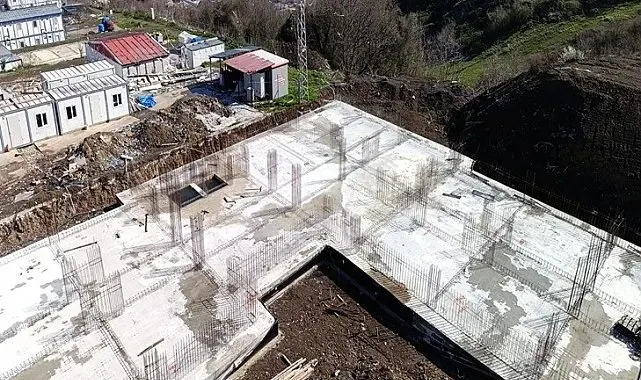 658 milyon TL'lik morfoloji binasının yüzde 19'u tamamlandı