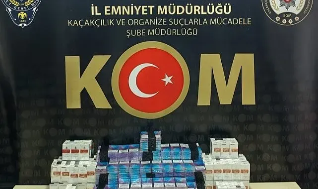 Bilecik'te 590 paket kaçak sigara ele geçirildi