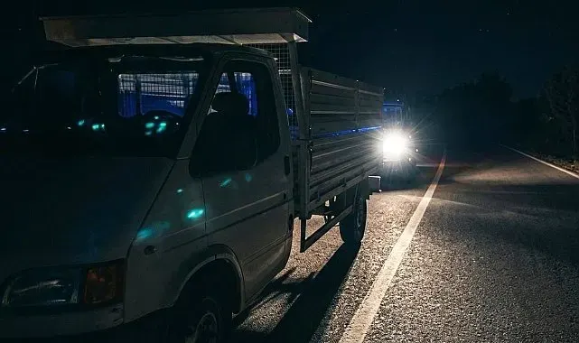 Çalınan kamyonet terk edilmiş halde bulundu