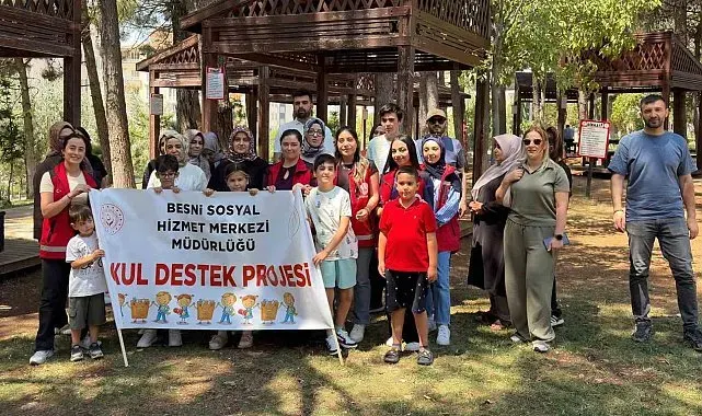 Besni'de SED aileleri ve çocuklar kahvaltı etkinliğinde buluştu