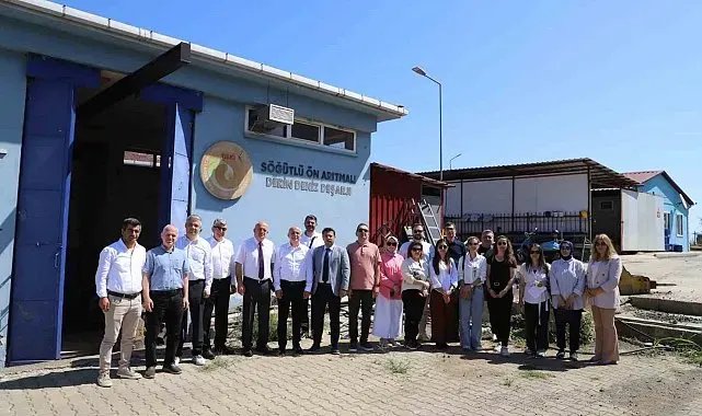 Trabzon'un atık su alt yapısını yerinde incelediler