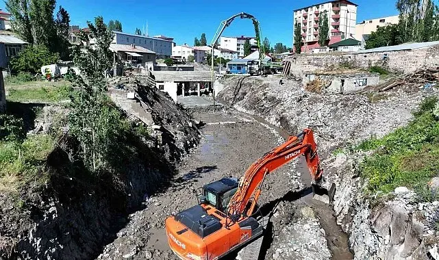 DSİ'den Ağrı taşkınlarına karşı alt yapı hamlesi