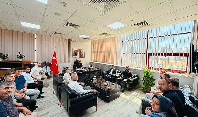 Hak-İş İl Başkanı Aküzüm, Başhekim Avınca ile görüştü
