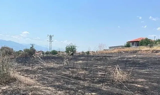 Sarıgöl'de yangın uyarısı