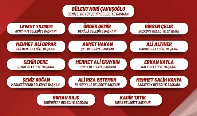 Başkan Çavuşoğlu 15 belediye başkanının Yeni Parti'ye katıldığını duyurdu