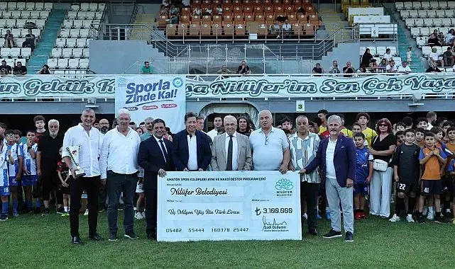 Amatör spor kulüplerine 3 milyon liralık destek