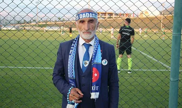 Stat kapısında maça alınmayınca kalp krizi geçiren Erdem dedenin Erzurumspor sevgisi bitmedi