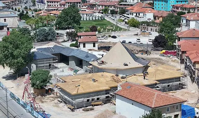 Başkan Altay: "Mevlevi Dergahı Konya'mızın manevi kimliğine yakışır bir eser olarak yükseliyor"