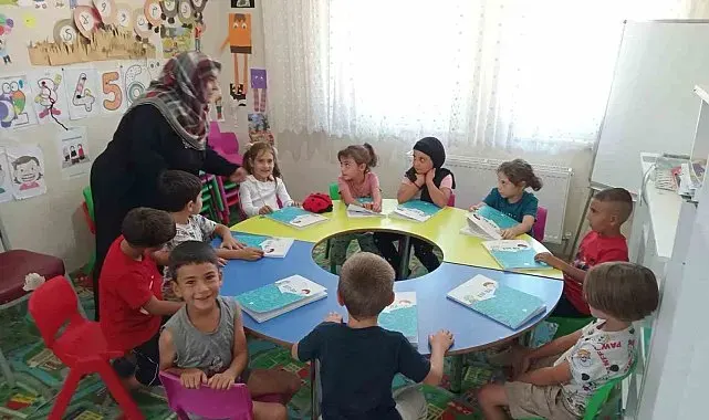 Erzincan'da 4-6 yaş Kur'an kursu ziyaret edildi