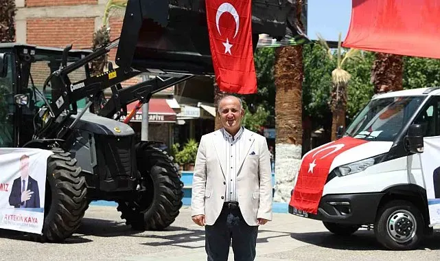 İncirliova'da yeni araçlar tanıtıldı