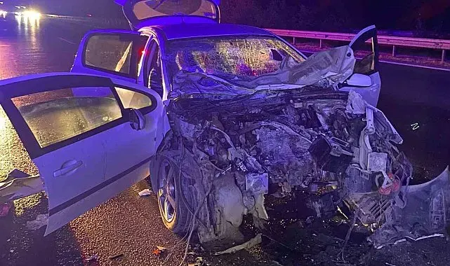 Trafik kazasında bir kişi hayatını kaybetti