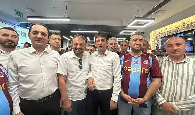 Trabzon derneklerinden Trabzonspor forma satışına destek