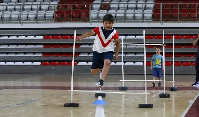 Kur'an kursu öğrencileri sporla buluştu