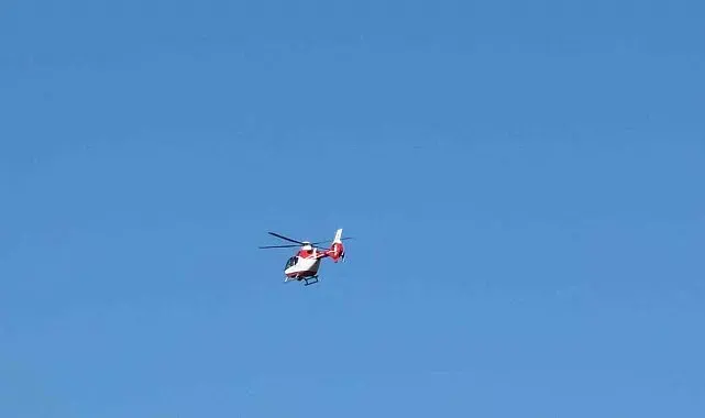 Hakkari'de entübe bebek helikopter ambulansla Van'a sevk edildi