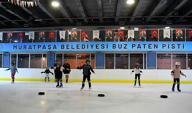 Antalya'nın yaz aylarında serinleten adresi: Dağyakası Buz Pisti
