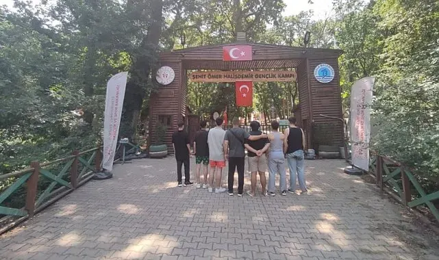 Gençler gençlik kampında bir araya geldi