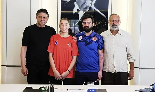 Aliağalı taekwondocu Merve Nisa Mızrak, Türkiye'yi temsil edecek