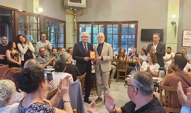 Eskişehir sağlık teşkilatından emekli olan Ömer Faruk Üresin'e vefa yemeği