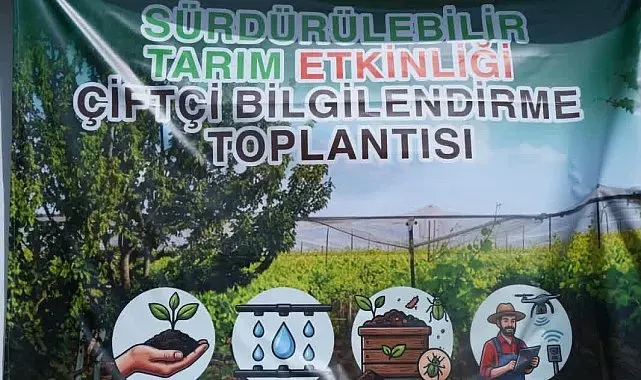 Sarıgöl'de sürdürülebilir tarım eğitimlerine yoğun ilgi