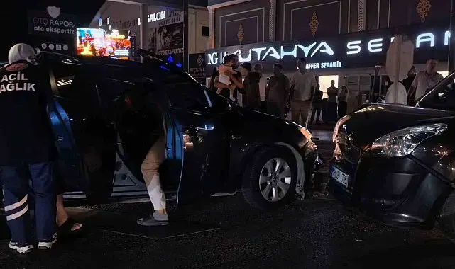İnegöl'de zincirleme kaza: 5 yaralı