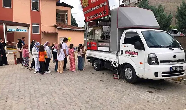 Hisarcık İlçe Hastanesi'nde geleneksel lokma hayrı