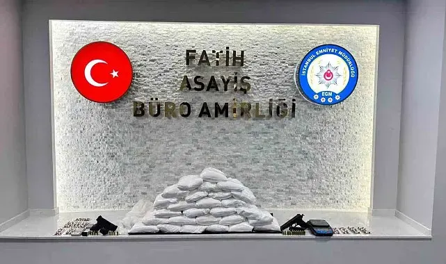 Fatih'te uyuşturucu operasyonu: 31 kilogram kokain ele geçirildi, 1 gözaltı