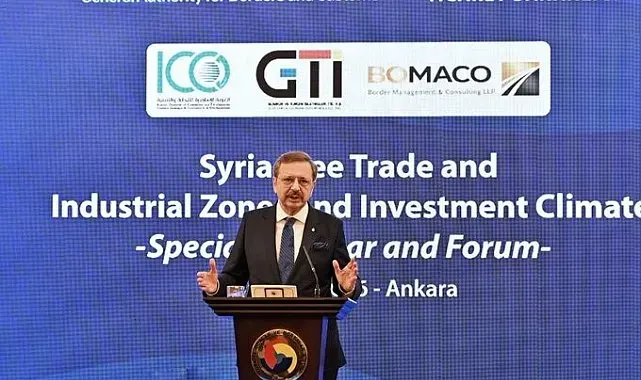 TOBB Başkanı Hisarcıklıoğlu: "Türkiye her zaman Suriye'nin en önemli ticaret ortaklarından birisi olmuştur"