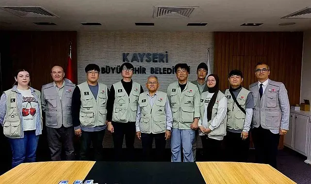 Kültepe'te uluslararası ilgi: Başkan Büyükkılıç Güney Kore heyetini kabul etti