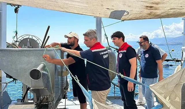 Sinop'ta su ürünleri üretimine yakın takip