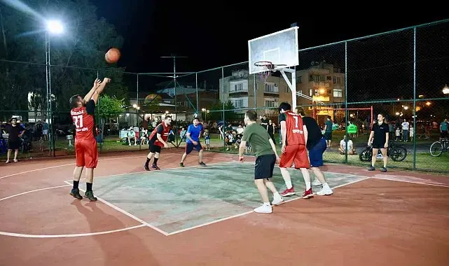 Çine'de Sokak Basketbol Turnuvası başladı