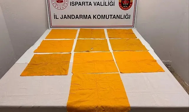 Isparta'da 64 bin kullanımlık sentetik uyuşturucu operasyonu