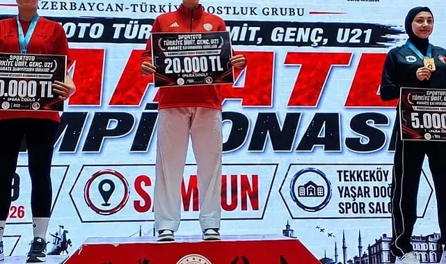 Bilecikli sporcu Türkiye şampiyonu oldu