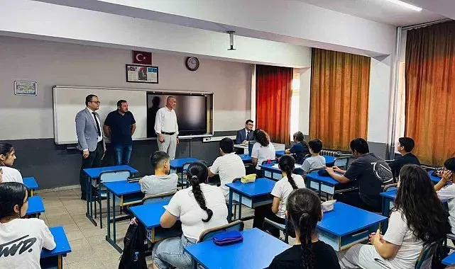 Kaymakam Sözen'den yaz dönemi destekleme kurslarına inceleme