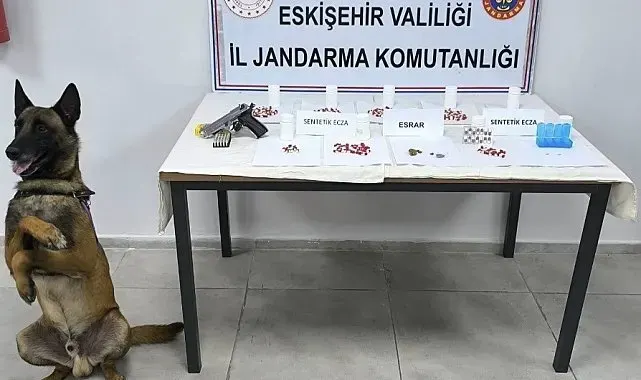Eskişehir'de uyuşturucu operasyonu, yakalanan 2 şüpheliden 1'i tutuklandı