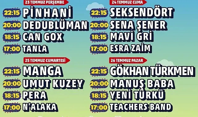 Gençlik, Marmaris'te buluşuyor
