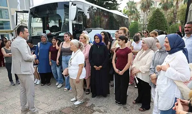 Akdenizli anne ve kızları Kapızlı Gençlik Kampında buluştu