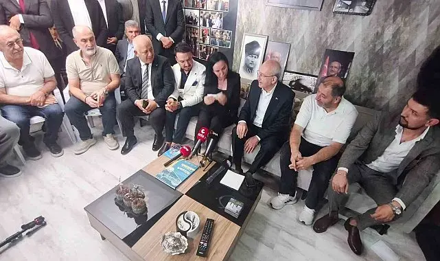 CHP Genel Başkanı Kılıçdaroğlu, Ankara'da esnafı ziyaret etti