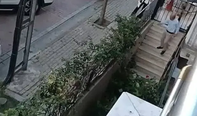 Avcılar'da park yeri tartışması kamerada