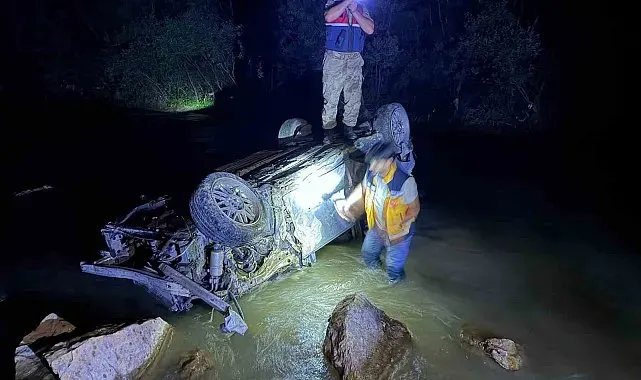 Bingöl'de araç uçuruma yuvarlandı: 1 ölü