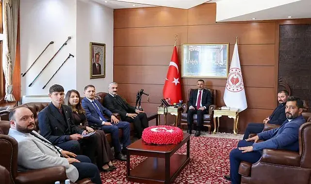 Vali Hacıbektaşoğlu, Ülkü Ocakları yönetimini kabul etti